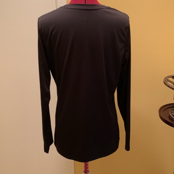 Hanes Sport Women’s Cool Dri Long Sleeve Crewneck T-Shirt performance Top - Picture 5 of 6